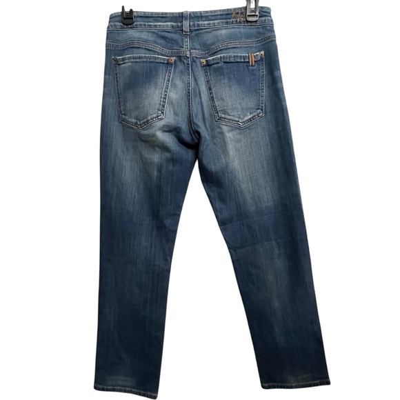 Notify Straight Leg Premium Designer Tailored Denim Blue Jeans SZ 27 - Picture 2 of 11